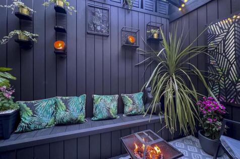 Courtyard Garden By Night Alt 2