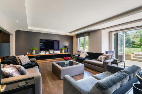 Contemporary styled living room