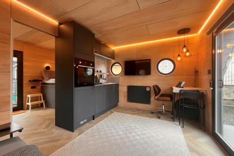 Open plan living area