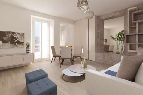 Render piano terra salone/cucina