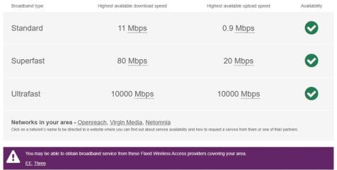 broadband commercial