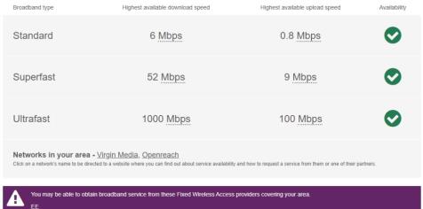 broadband pennine
