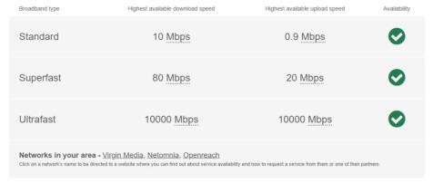 Broadband priory