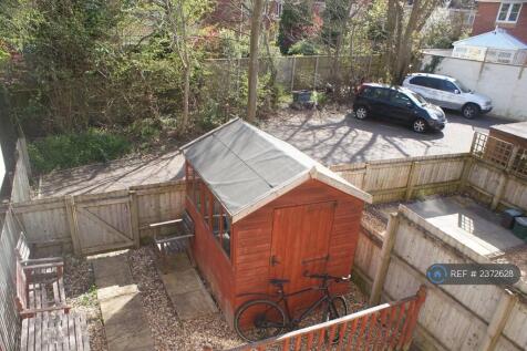 Garden Shed, Decking And 2 Parking Spaces