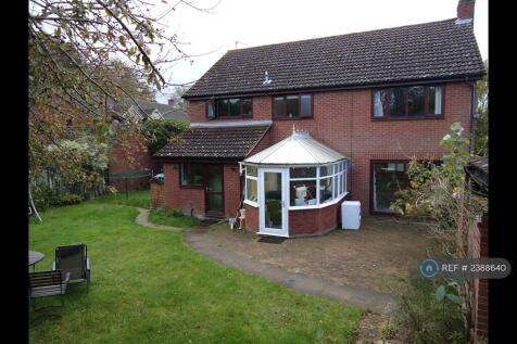 Shows The Rear Of The House