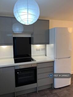 Electric Hob With  Lit Work Surfaces