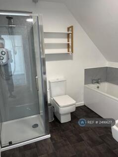 Bathroom (First Floor) With Shower, Toilet, Bath