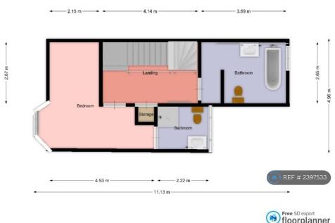 1st Floor Sketch Plan (Not To Scale)
