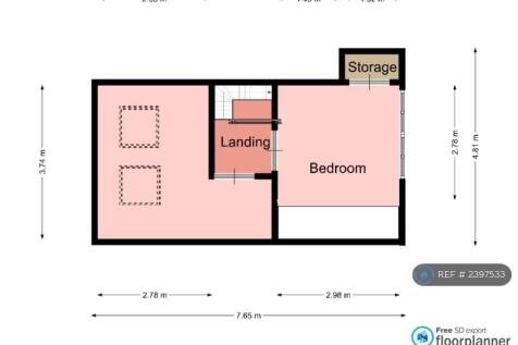 2nd Floor Sketch Plan (Not To Scale)