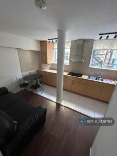 Open Plan Lounge With Kitchen