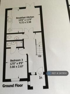 Ground Floor Plan Kitchen /Bedroom