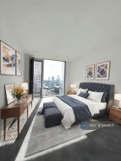 Bedroom (Virtually Staged)