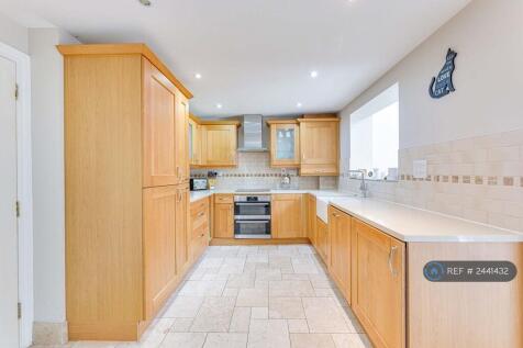 Modern Kitchen Room With Integrated Appliances