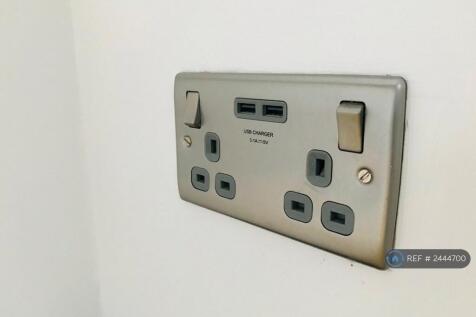 Usb Charging Points Integrated In The Sockets