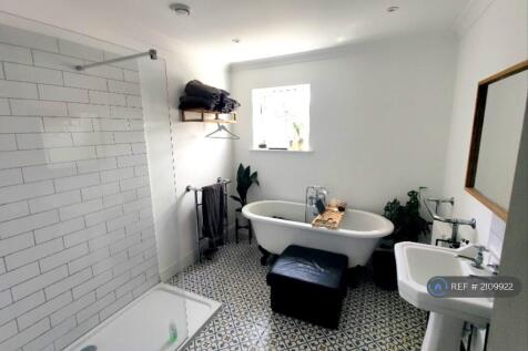 Bathroom With Bath And Walk-In Shower