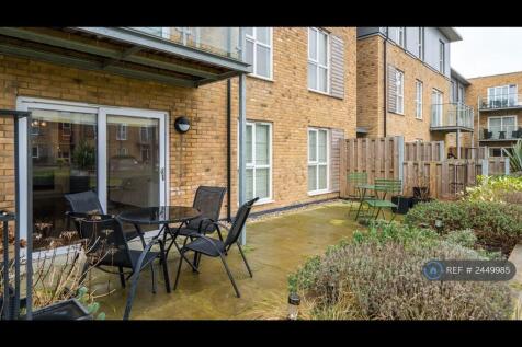 Large Private Patio, Overlooks Communal Gardens.