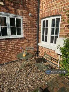 Gravel Patio Next To Kitchen