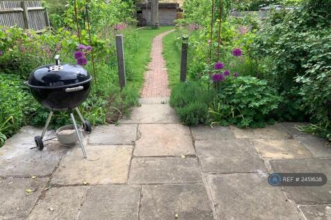 Handmade Brick Path To Garden Studio
