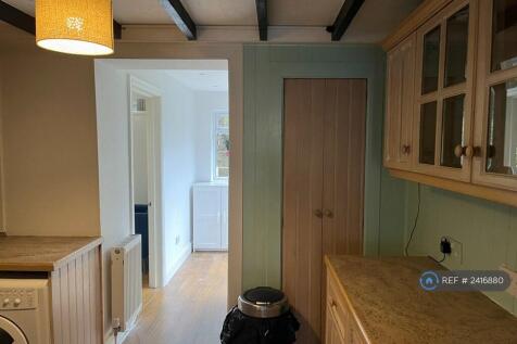 Kitchen. Second Bedroom Ahead