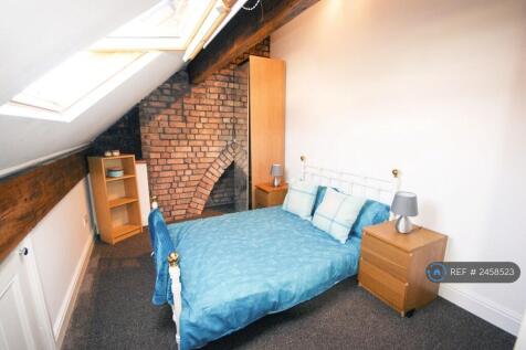 Large Attic Bedroom 5 With Exposed Brick