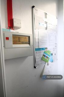 Vestibule With Interlinked Fire Alarm Panel 