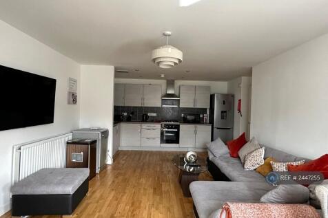Living Area And Kitchen