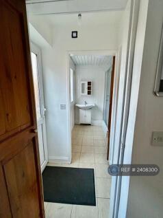 Shower &amp; Lavatory View From The Kitchen Pic1  