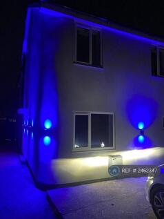 Outside In Night Lights