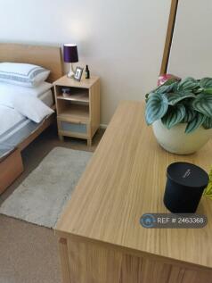 Bedside Table And Lamp