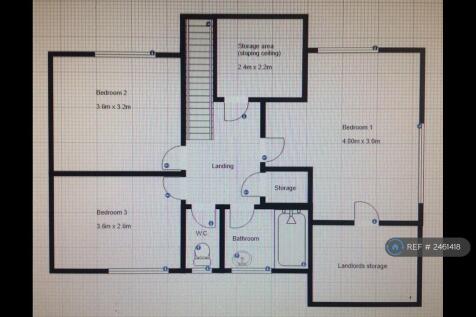 Upstairs Floor Plan
