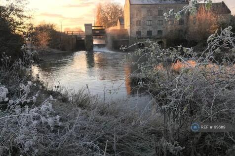 Mill And Mill Barn In Winter