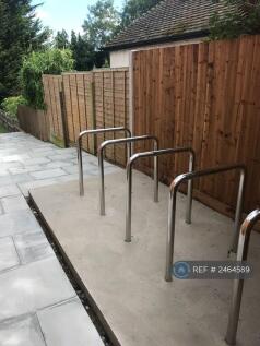 Secure Bike Area Behind Locked Gate