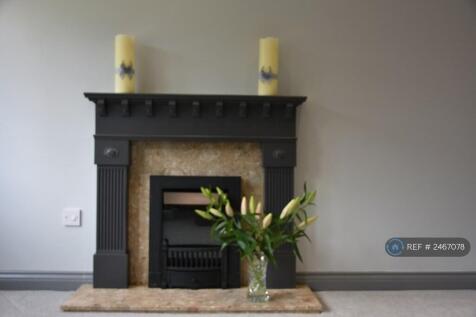 Fireplace.