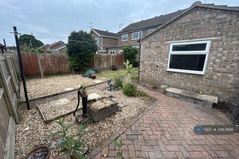 Back Of The Garden And Garage