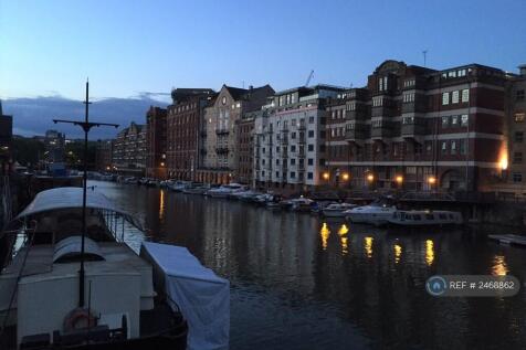 View From Front Of The Building At Dusk