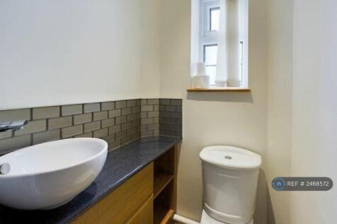 Downstairs Cloakroom With Glass Tiles