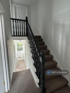 Split-Level Hallway