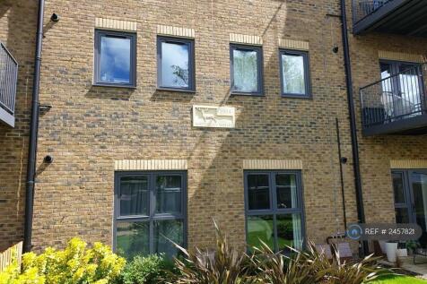 Looking Up At Flat From Private Garden