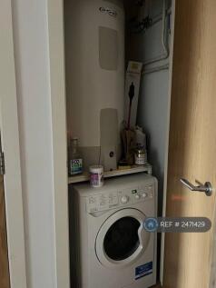 Cupboard With Washing Machine. 