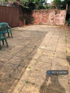 Rear Paved Area