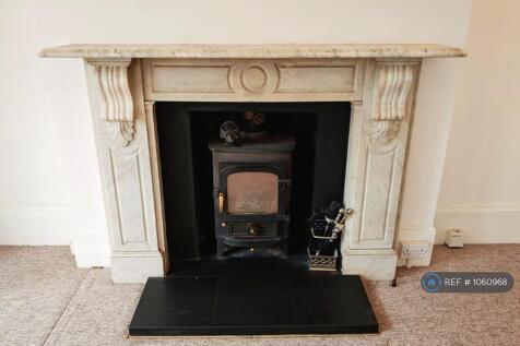 Living Room Working Wood Burner