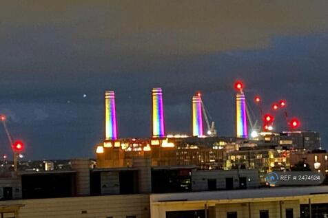 View Of Battersea Power Station From The Balcony