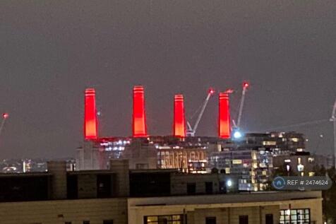 View Of Battersea Power Station From The Balcony
