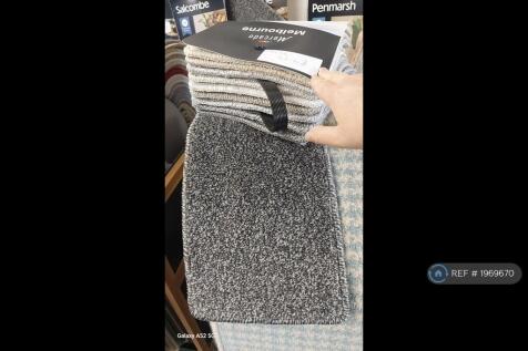 Sample Of New Grey Carpet Which Will Be Fitted.