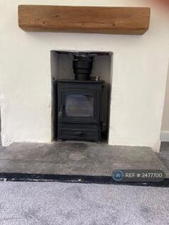 Wood Burner In Lounge