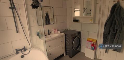 Bathroom With Washing Machine