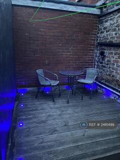 Rear Illuminated Raised Decking Area
