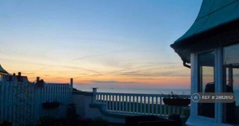Roof Terrace At Sunset