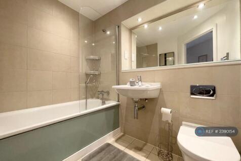 Main Bathroom With Shower Over Bath, Basin &#43; Wc