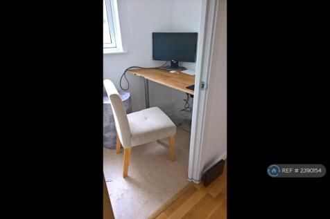 Work Zone/Space Mini Office Hub In Laundry Room
